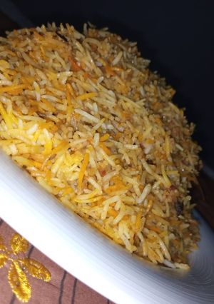 A picture of Biryani.