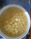 Compota de manzana roja