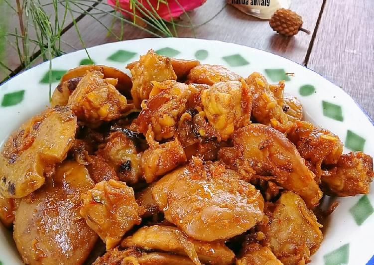 Resep Sambal jengkol 2T (tempe&amp;teri) Anti Gagal