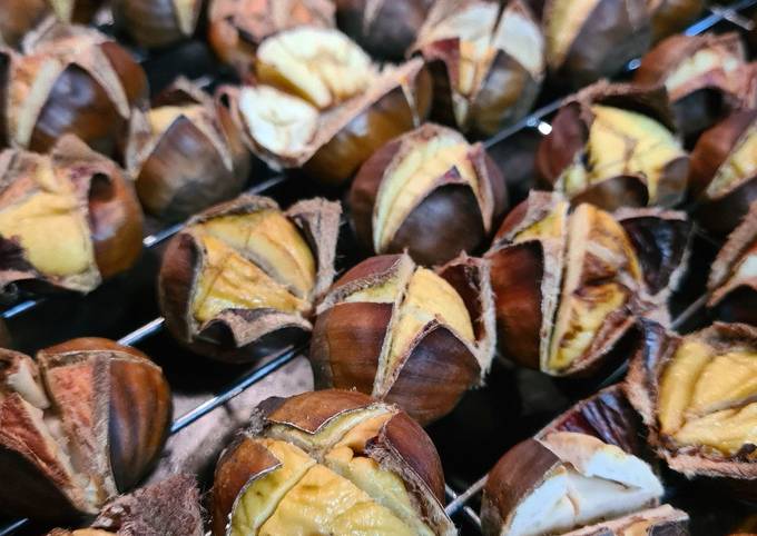 Roasted Chestnuts (Oven)