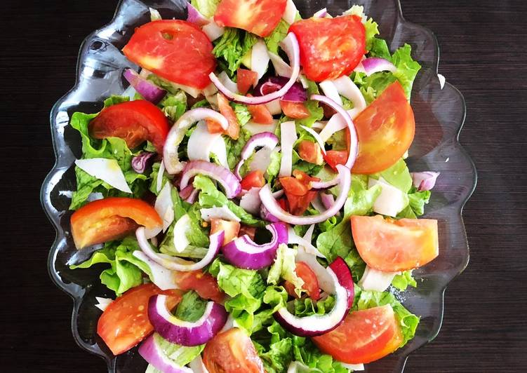 Ensalada fácil con pechuga de pavo