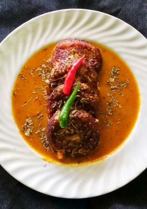 কুমড়োর কোপ্তা কারি রেসিপির প্রধান ছবি