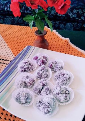 Foto resep Klepon ubi ungu
