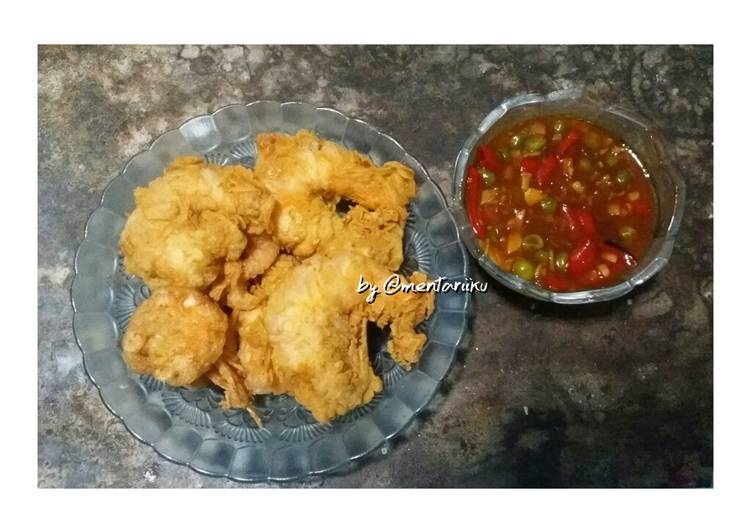Resep Udang krispi saus asam manis yang Bikin Ngiler
