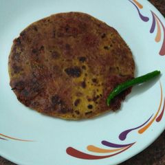 A picture of Yummilicious Carrot Paratha.