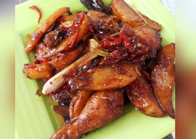 Ayam Kecap manis pedas