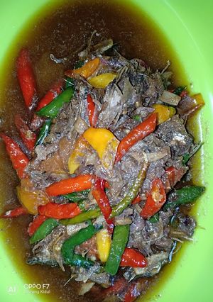 Foto resep Tumis ikan asin peda