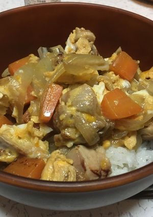 A picture of Oyako don.