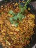 Peas cabbage vegetable