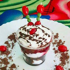 Black Forest Triffle A picture of Black Forest Triffle.
