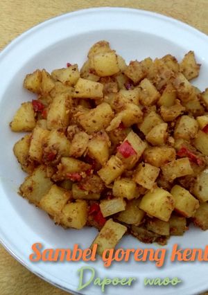 Foto resep Sambel goreng kentang