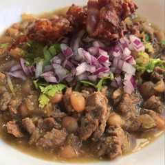 A picture of Carne en su jugo, my Tapatío recipe.