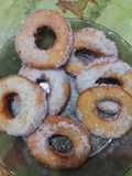 Donas de jugo de naranja