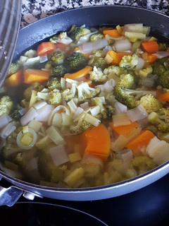 Una foto de Sopa verduras