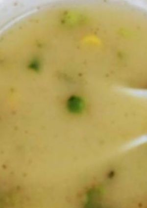 A picture of Vegetable soup.