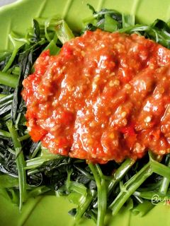 Foto resep Kangkung plecing