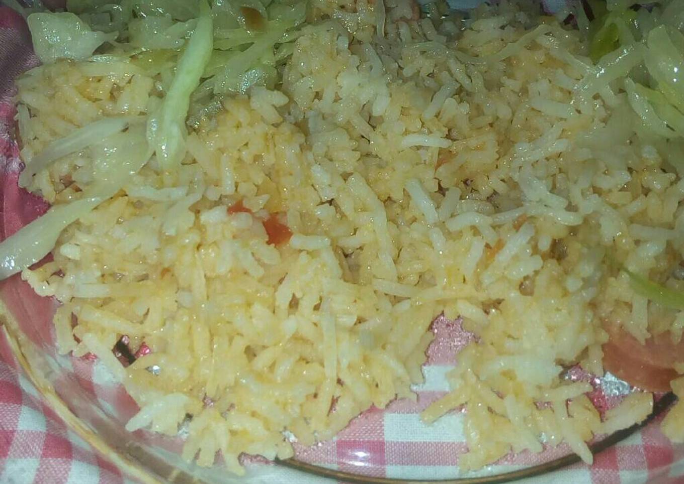 Rice Rissotto with cabbage