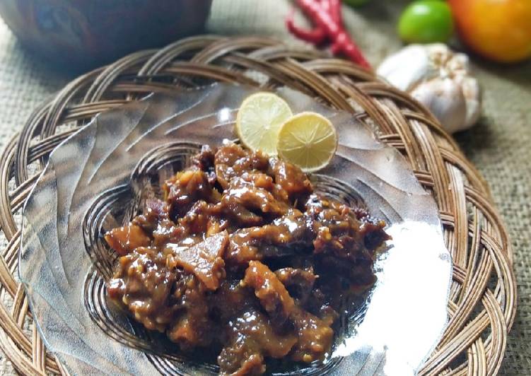 Recipe: Delicious Cingur kecap pedes Manis😘