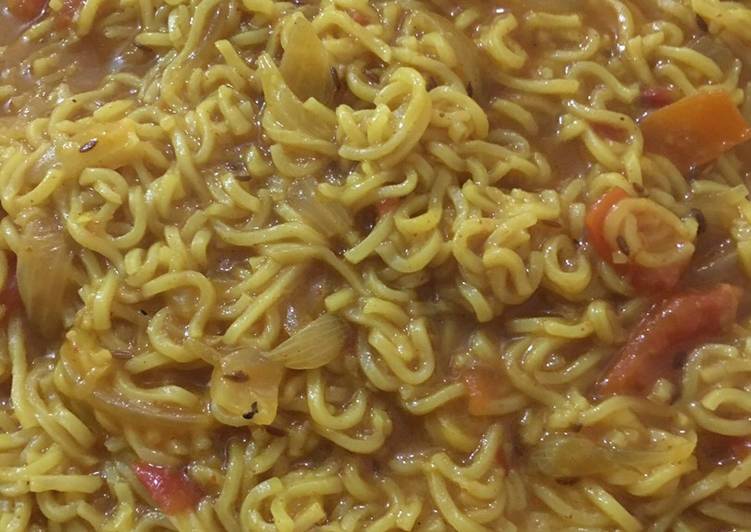 Easiest Way to Prepare Any-night-of-the-week Masala maggi
