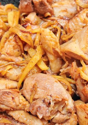 รูปของ ไก่คั่วขิง