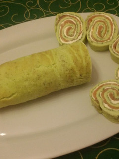 Una foto de Rollo de salmón y queso con thermomix