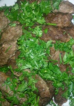 A picture of Kofta El Haty (Egyptian Grilled Kofta).