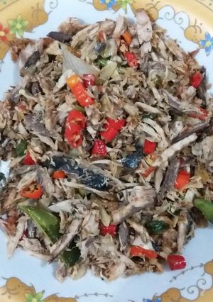 Foto resep Pindang tongkol suwir