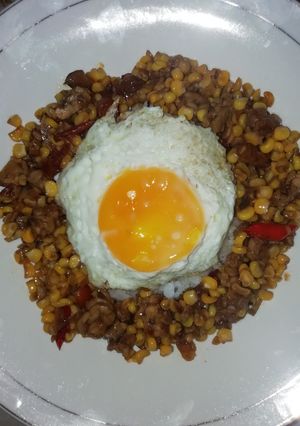 Foto resep Tumis jagung dan tempe