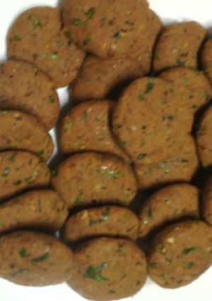 A picture of Mutton Shikampuri kebabs.