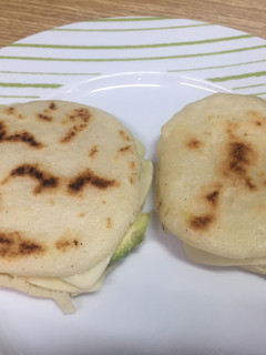 Una foto de Arepas