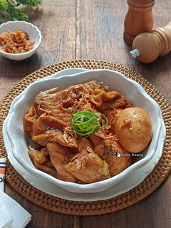 Foto resep Semur Ayam Telur Tahu ala Betawi