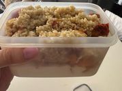 Una foto de quinoa en el desayuno