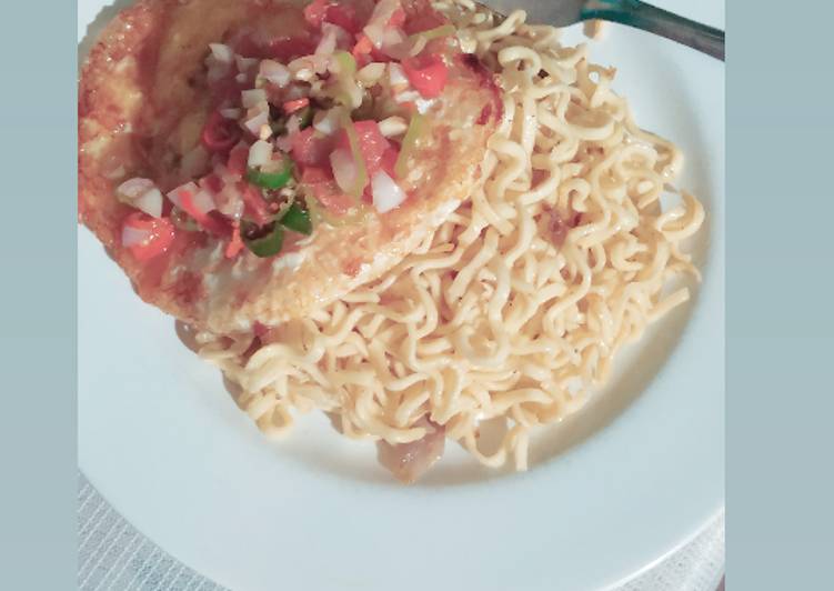 Mie Telor Sambal Dabu - Dabu
