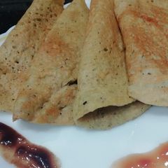 A picture of Moong dal Chila.