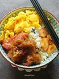 738. Garlic Butter Rice with Saikoro Beef