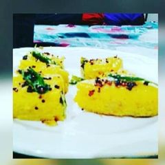 Besan Dhokla🍱 A picture of Besan Dhokla🍱.
