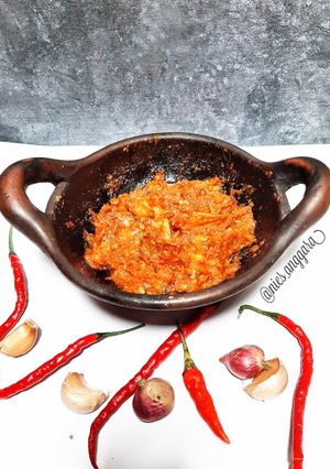 Foto resep Sambal Bawang Ikan Asin Kapas