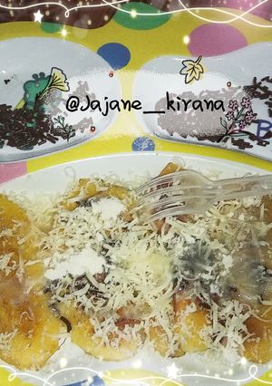 Foto resep Pisang bakar Nyoklat Qeju