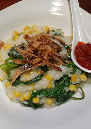 Foto resep Bubur Manado Simpel nasi sisa