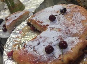 صورة لوصفة فطيرة الكرز الشهيه