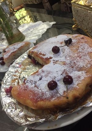 صورة لوصفة فطيرة الكرز الشهيه