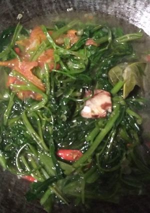 Foto resep Tumis kangkung terasi