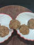 Sweet potato - Rajgira flour Vada