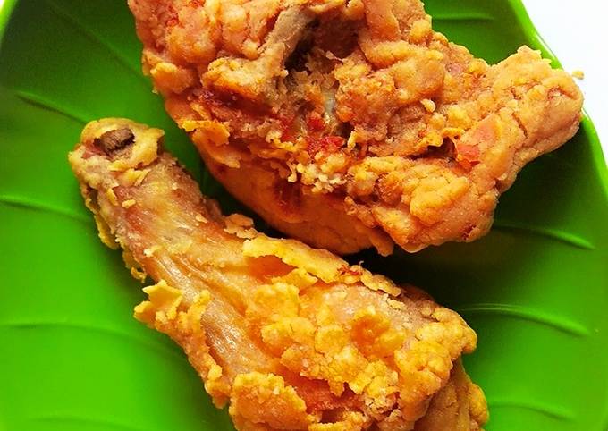 Ayam Kentucky crispy no baking powder anti gagal