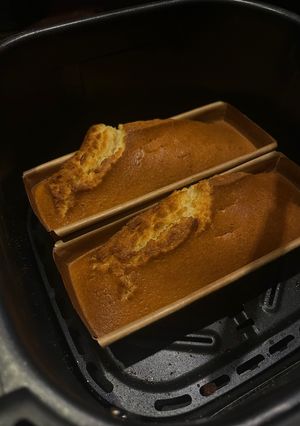 Una foto de Budín de vainilla súper esponjoso