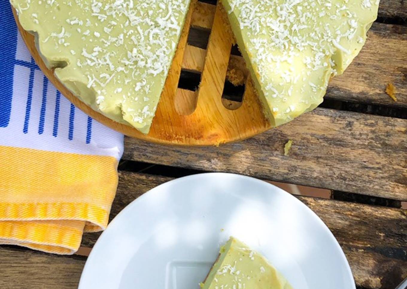 Cheesecake de aguacate sin azúcar 🥑