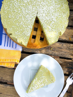 Foto principal de Cheesecake de aguacate sin azúcar 🥑