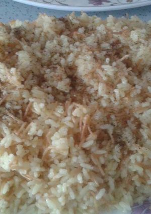 صورة لوصفة رز بالشعيرية
