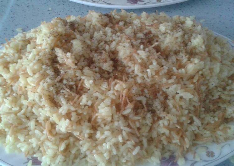 رز بالشعيرية