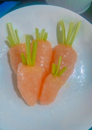 Hình của món Bánh cà rốt - ăn dặm cùng mẹ 🍓.